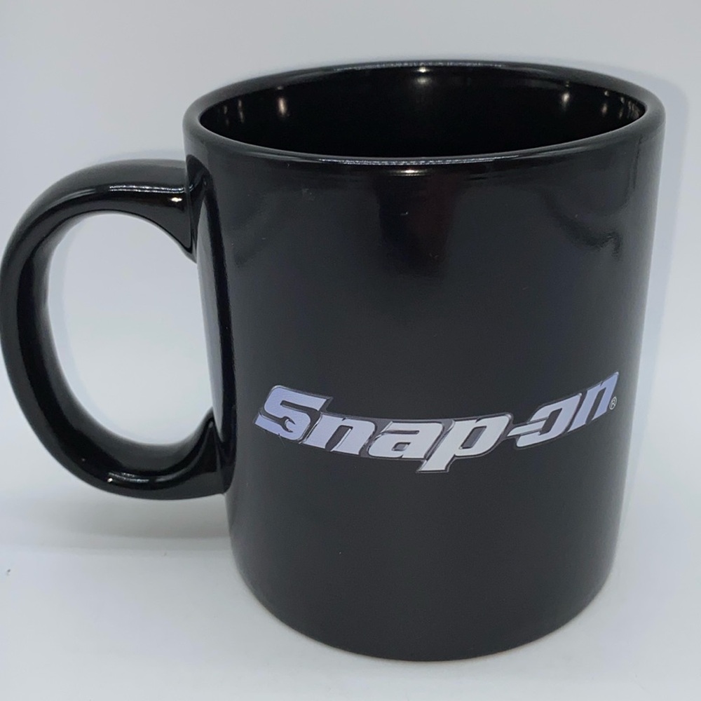 Snap-on Tools Heat Colour Changing Coffee Tea Mug Cup Black